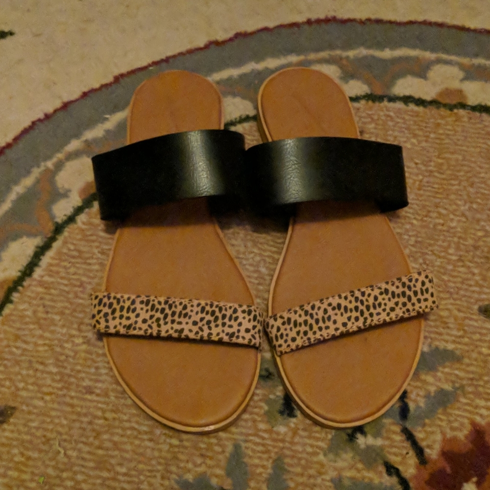 Cheetah print Sandals